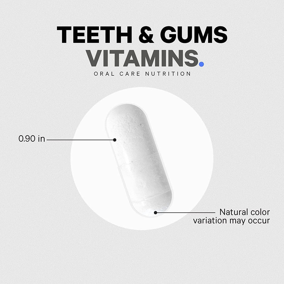 Codeage Teeth & Gums Vitamins + Oral Probiotics – Dental Multivitamin (90 Capsules)