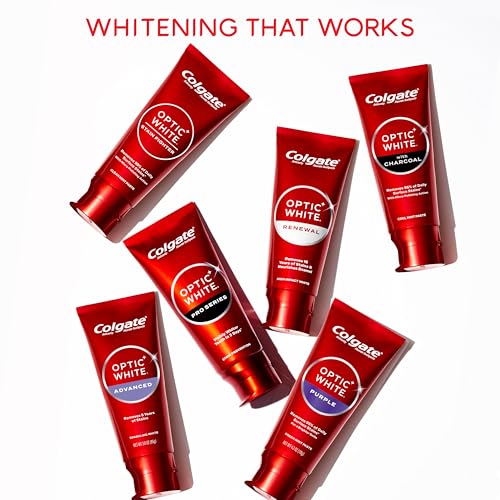Colgate Optic White Advanced Hydrogen Peroxide Toothpaste Pack - 2x4.5 oz