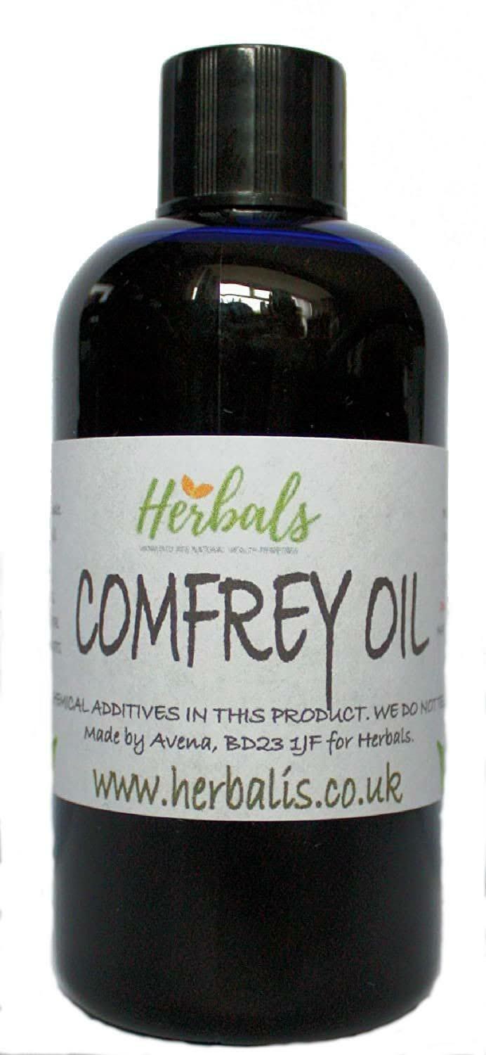 Comfrey Leaf Infused Oil – Handmade Herbal Remedy for Skin, Muscles & Joints | 100ml / 250ml / 500ml