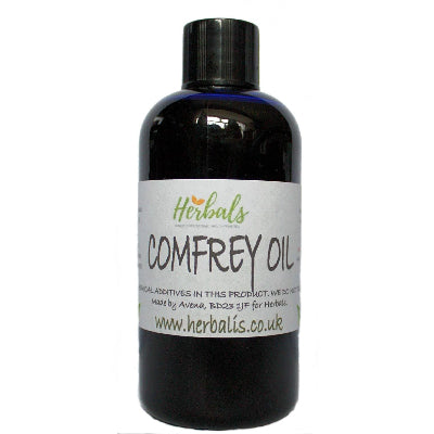 Pure Comfrey Oil | Leaf-Infused | Handmade in North Yorkshire | 100ml – 1 Litre