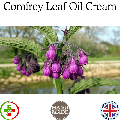 Natural Comfrey Leaf Balm & Oil | Handmade Knitbone Ointment for Joints, Muscles & Skin | UK Made