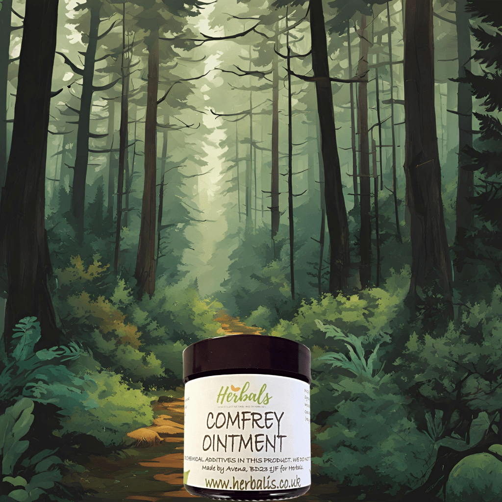 Natural Comfrey Leaf Balm & Oil | Handmade Knitbone Ointment for Joints, Muscles & Skin | UK Made