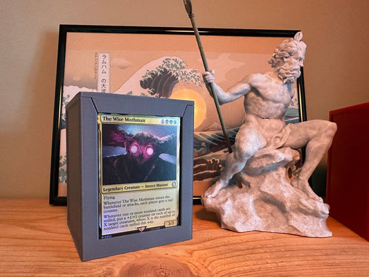Commander Deck Box for Magic the Gathering (Magnetised) - Fits 100 + Single Sided Sleeved Cards and Passes the Shake Test - See Video