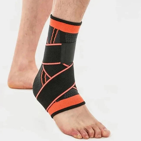 Adjustable Compression Ankle Support Brace for Gym & Sports