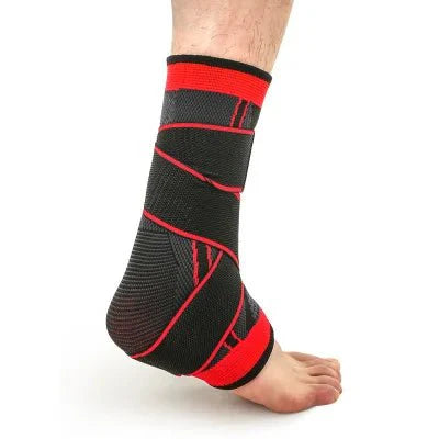 Adjustable Compression Ankle Support Brace for Gym & Sports