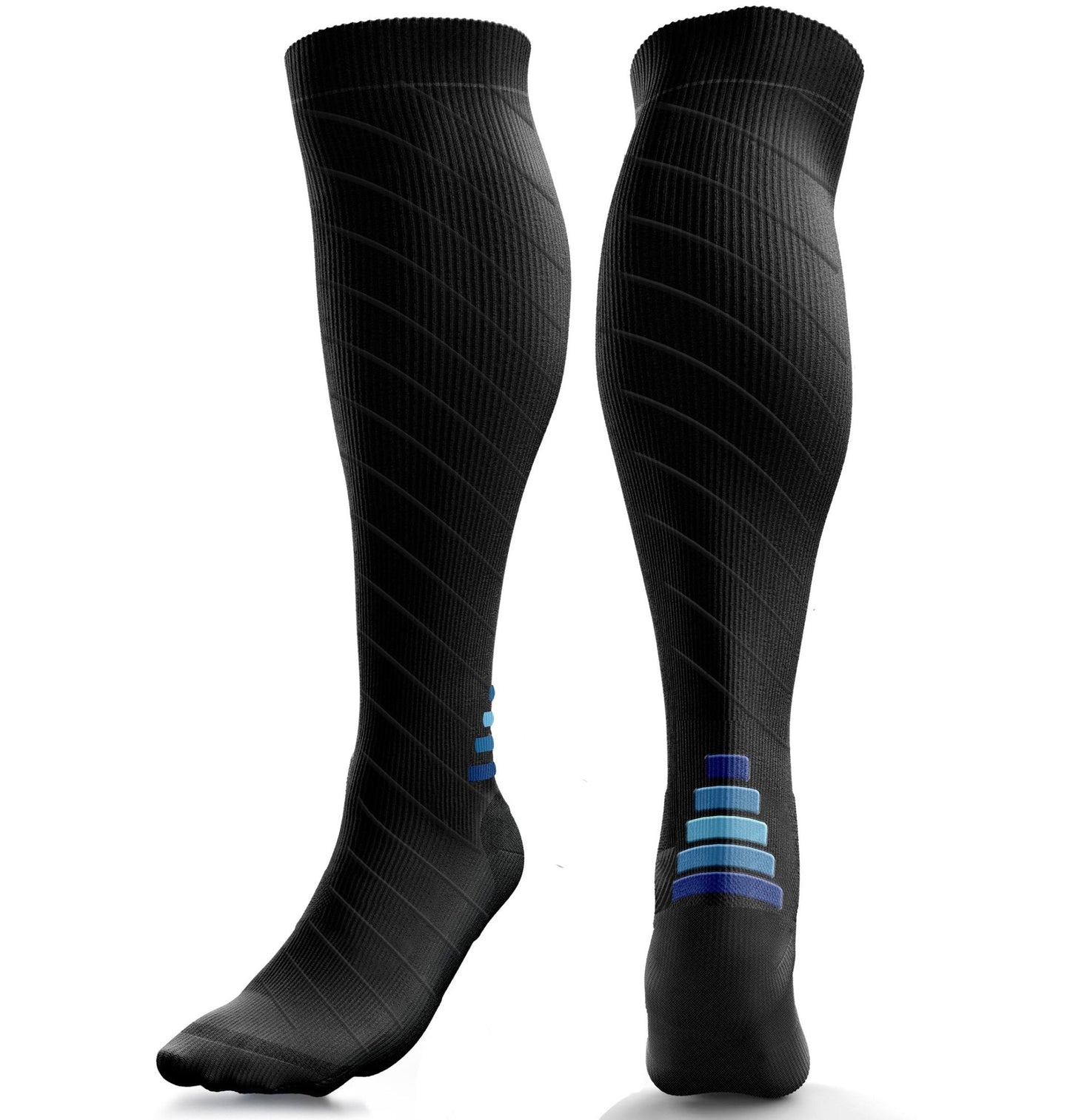 Compression Socks for Women & Men (20-30 mmHg), Knee-High Flight Socks