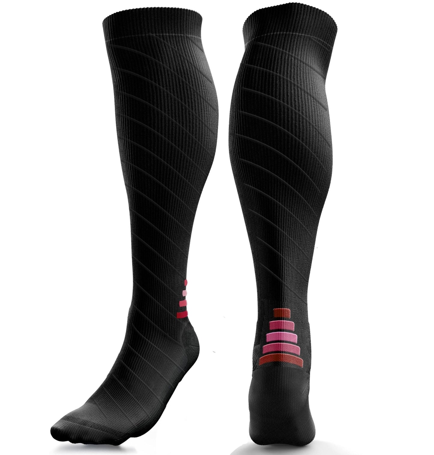 Compression Socks for Women & Men (20-30 mmHg), Knee-High Flight Socks