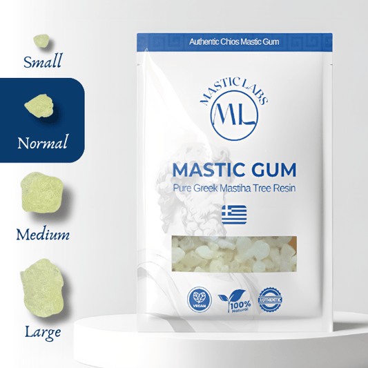 Pure Greek Chios Mastic Gum (Pistacia Lentiscus) - Normal/Small Size Tears
