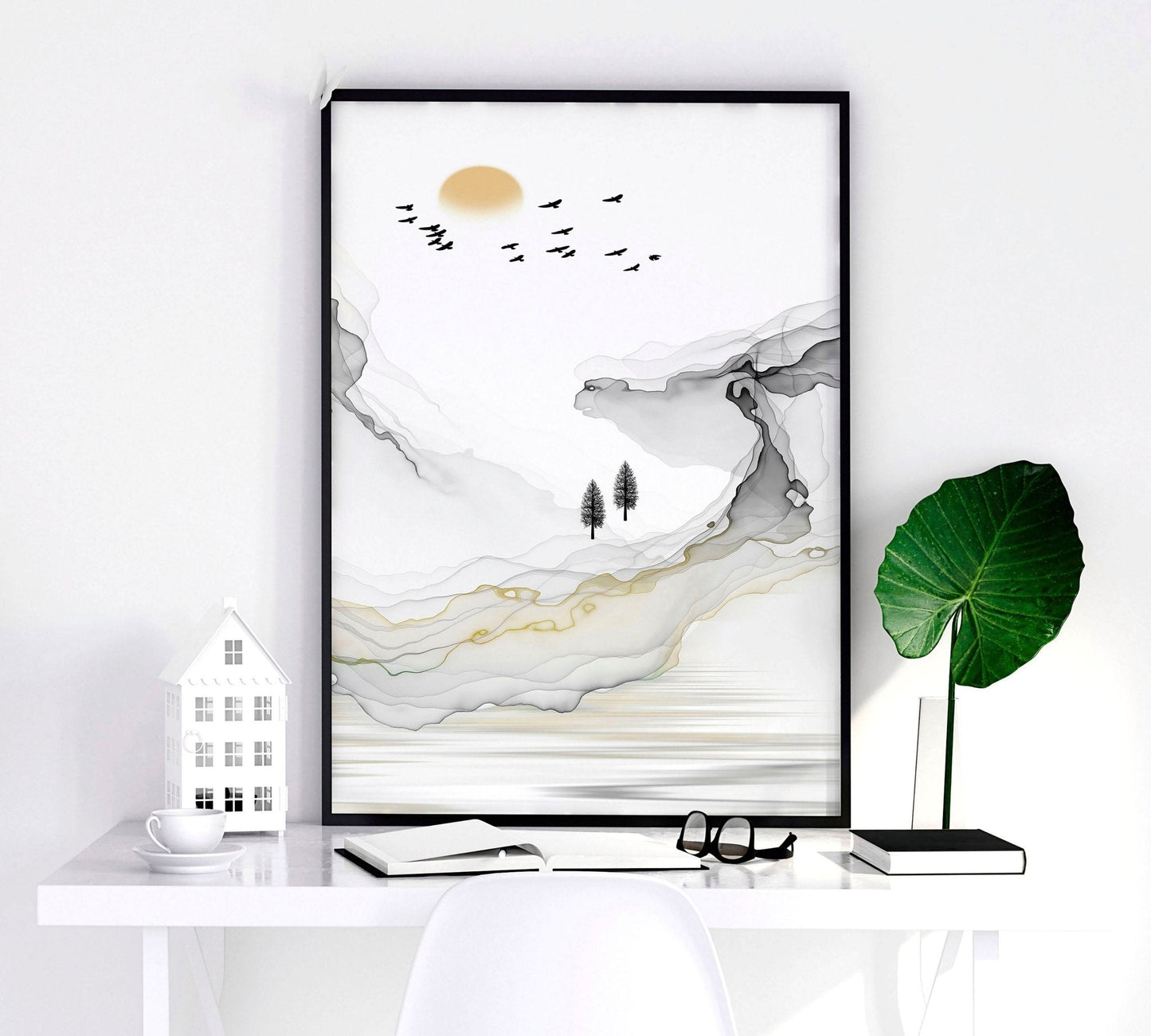 Japanese art wall | set of 3 framed wall art