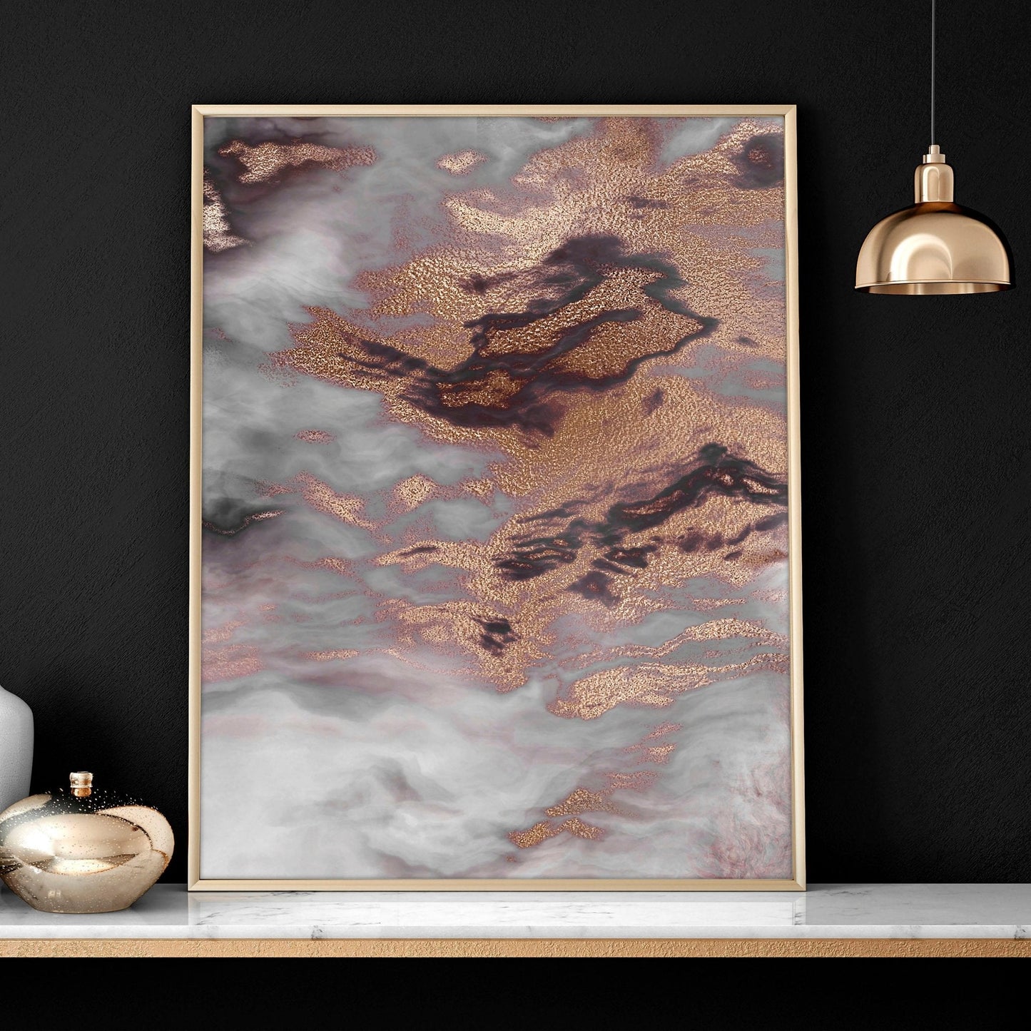 Contemporary Wall Art Decor | set of 3 framed wall art prints