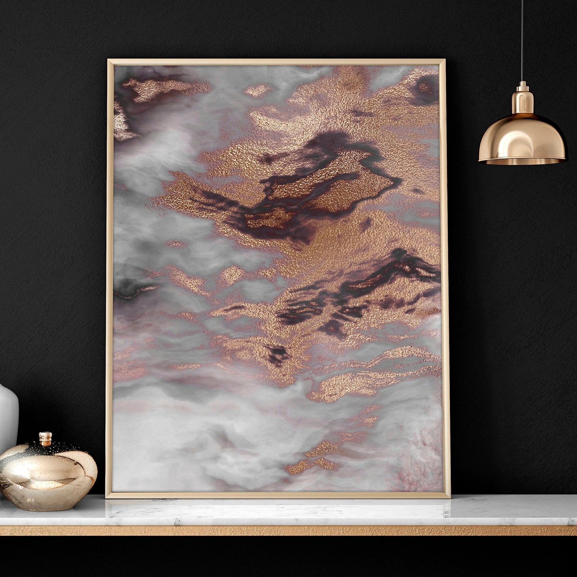 Contemporary Wall Art Decor | set of 3 framed wall art prints