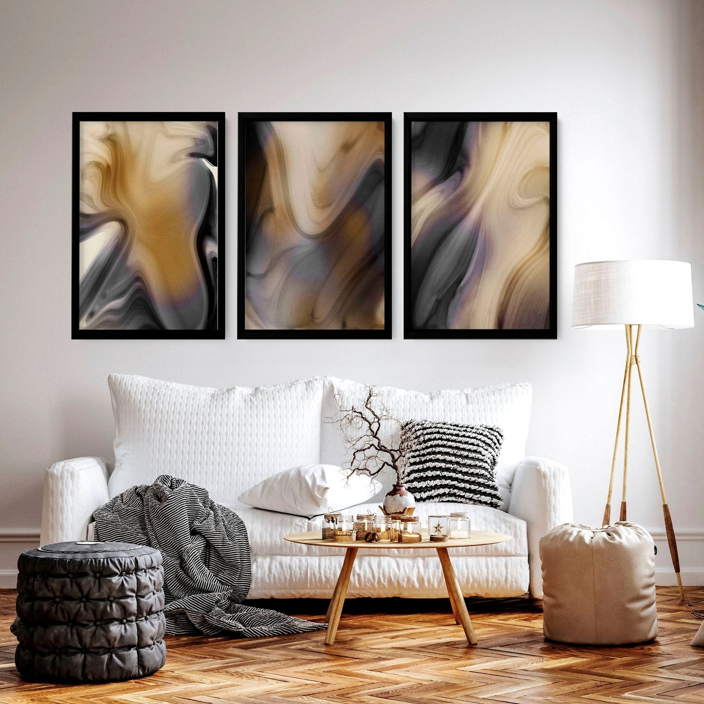 3 Wall Art Set | Contemporary wall art prints