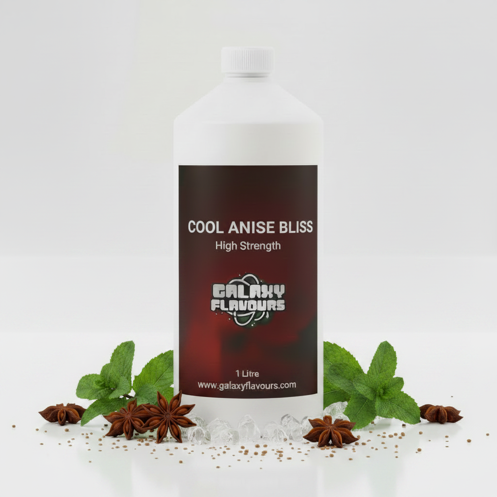 Cool Anise Bliss Food Flavouring - Professional High Strength - 1 Litre