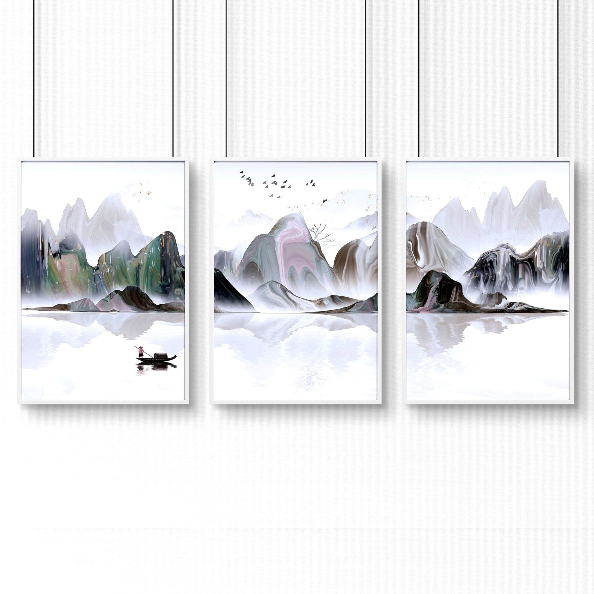 Cool office decor | set of 3 wall art prints