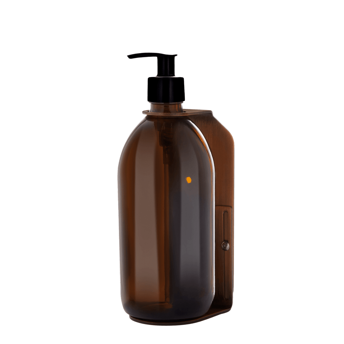 Copper Single Wall Mounted Soap Dispenser