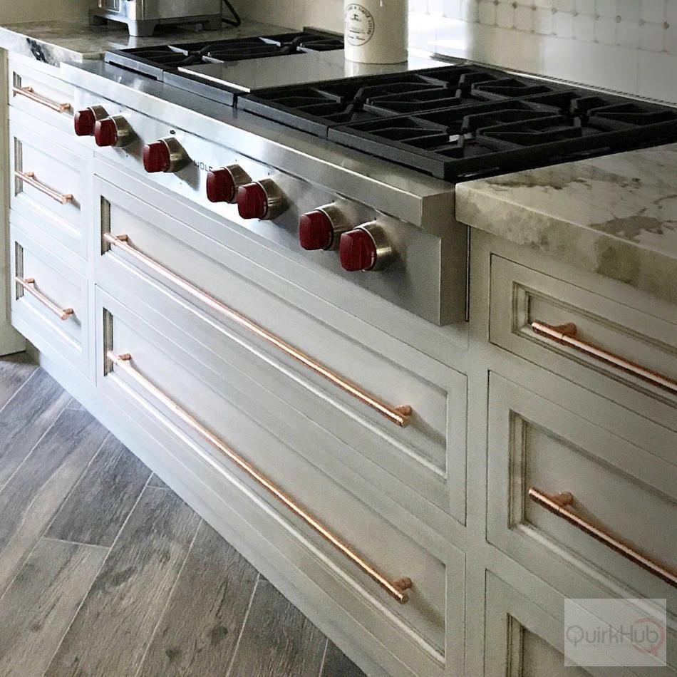 Copper T Bar Handles