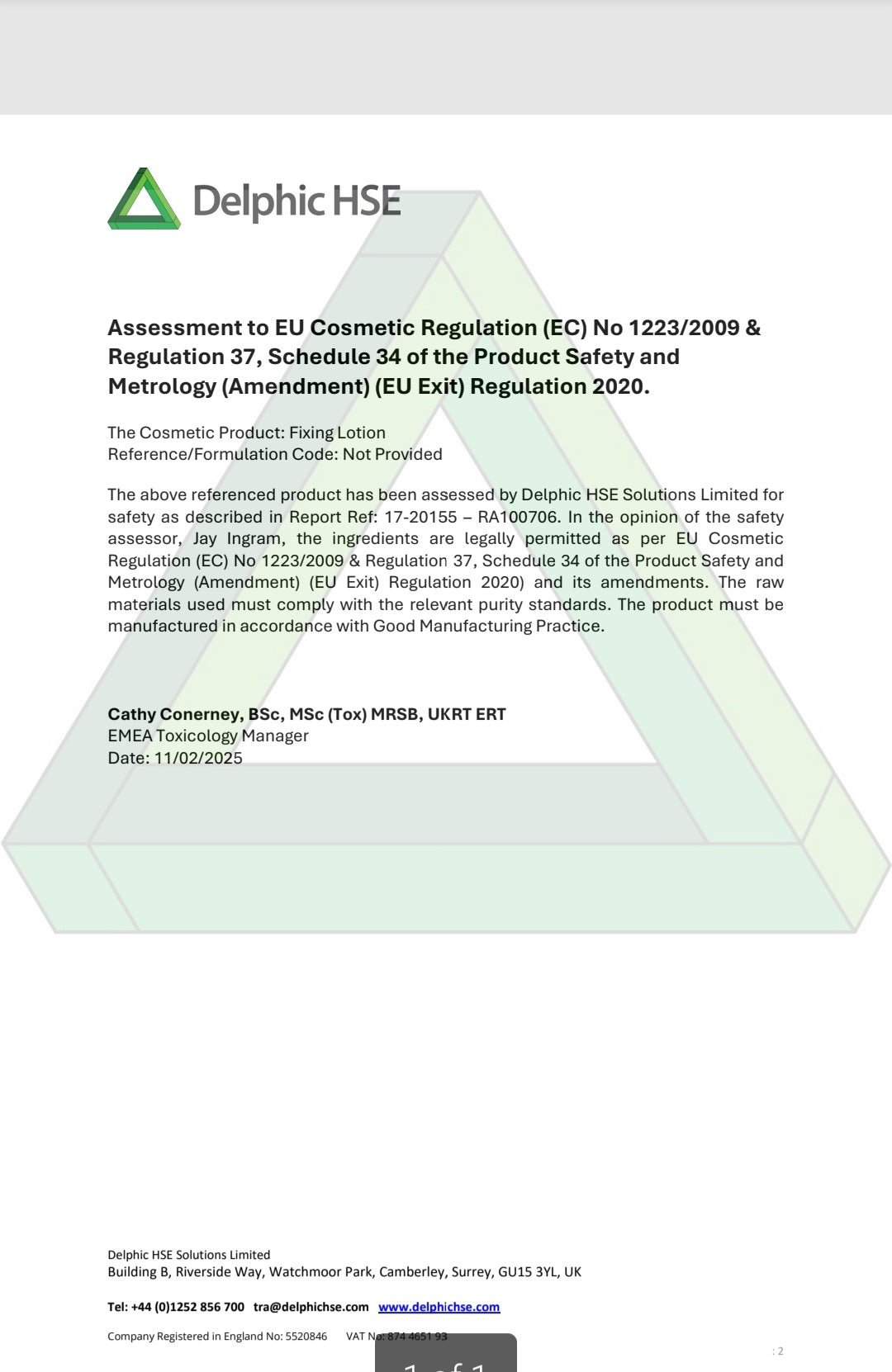 Express Cysteamine Lash Lift + Brow Lamination Sachets