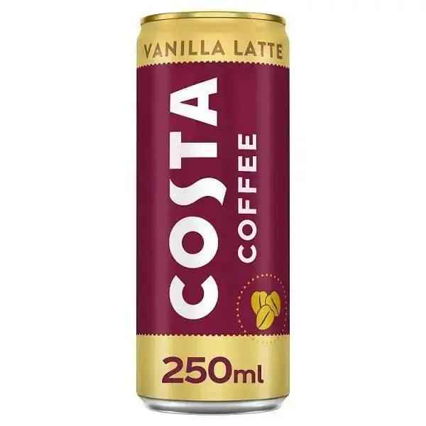 Costa Coffee Vanilla Latte 250ml (Case of 12)