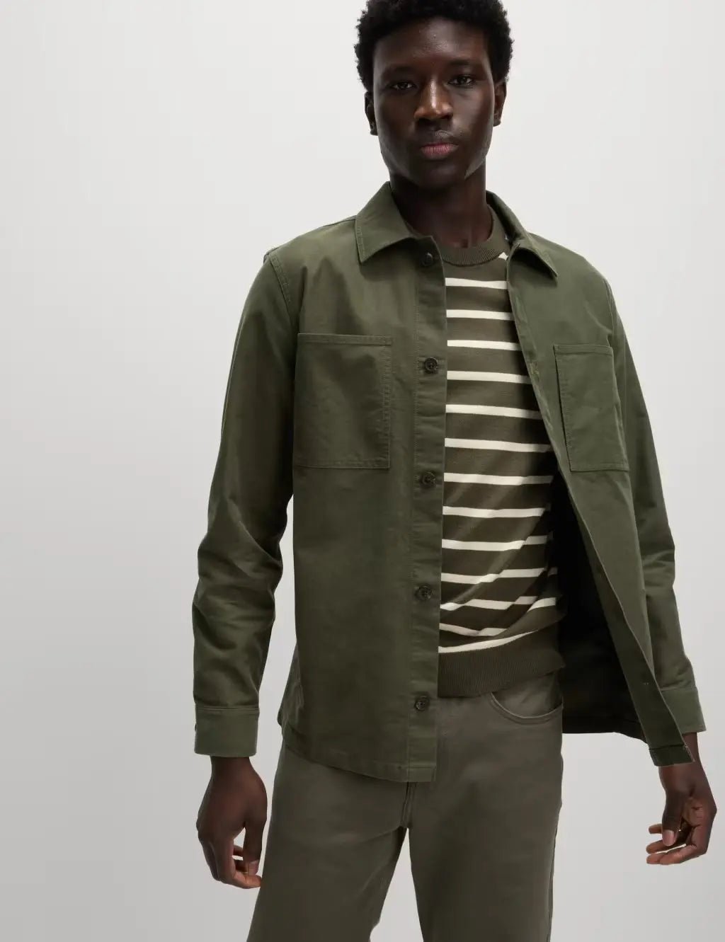Cotton Rich Overshirt