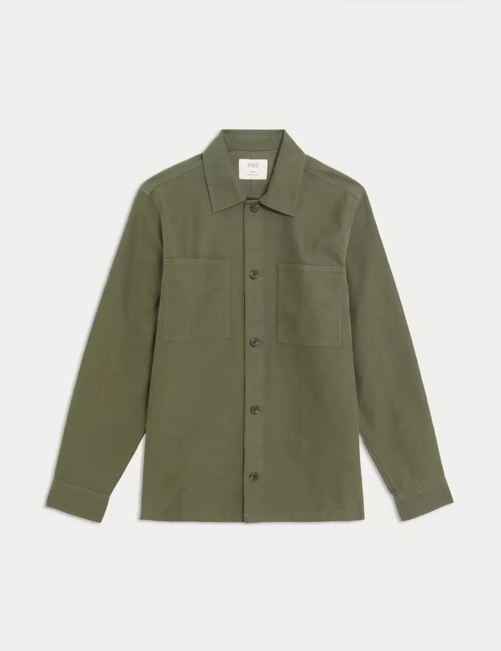 Cotton Rich Overshirt