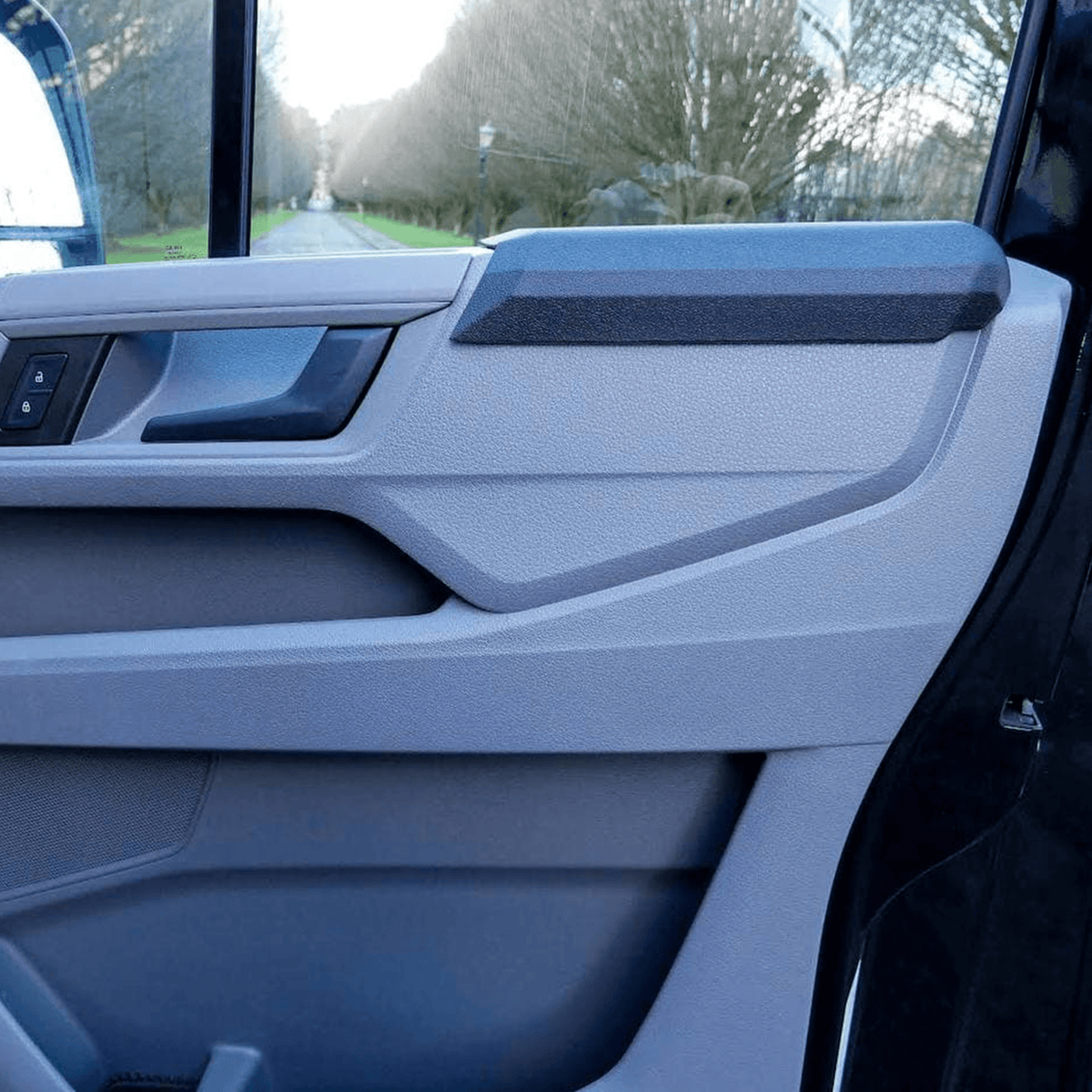 For VW Crafter PU Foam Door Card Armrest – Interior Comfort Upgrade | Van-X