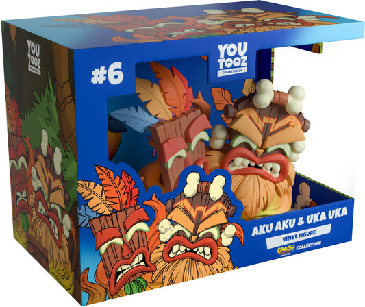 Youtooz - Crash Bandicoot: Aku Aku & Uka Uka