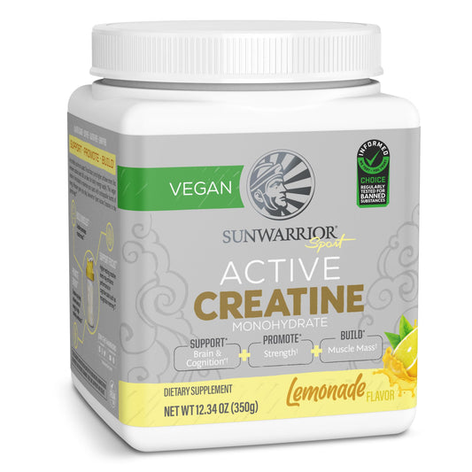Creatine Monohydrate Powder – Lemonade, 50 Servings | Vegan & Keto Friendly