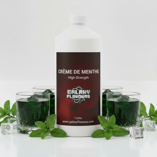 Creme De Menthe Food Flavouring - Professional High Strength - 1 Litre