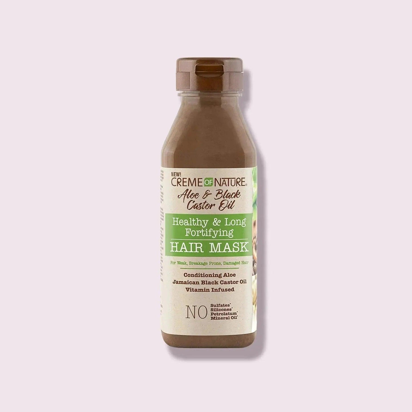 Creme of Nature Aloe & Black Castor Oil 12 oz, Brown
