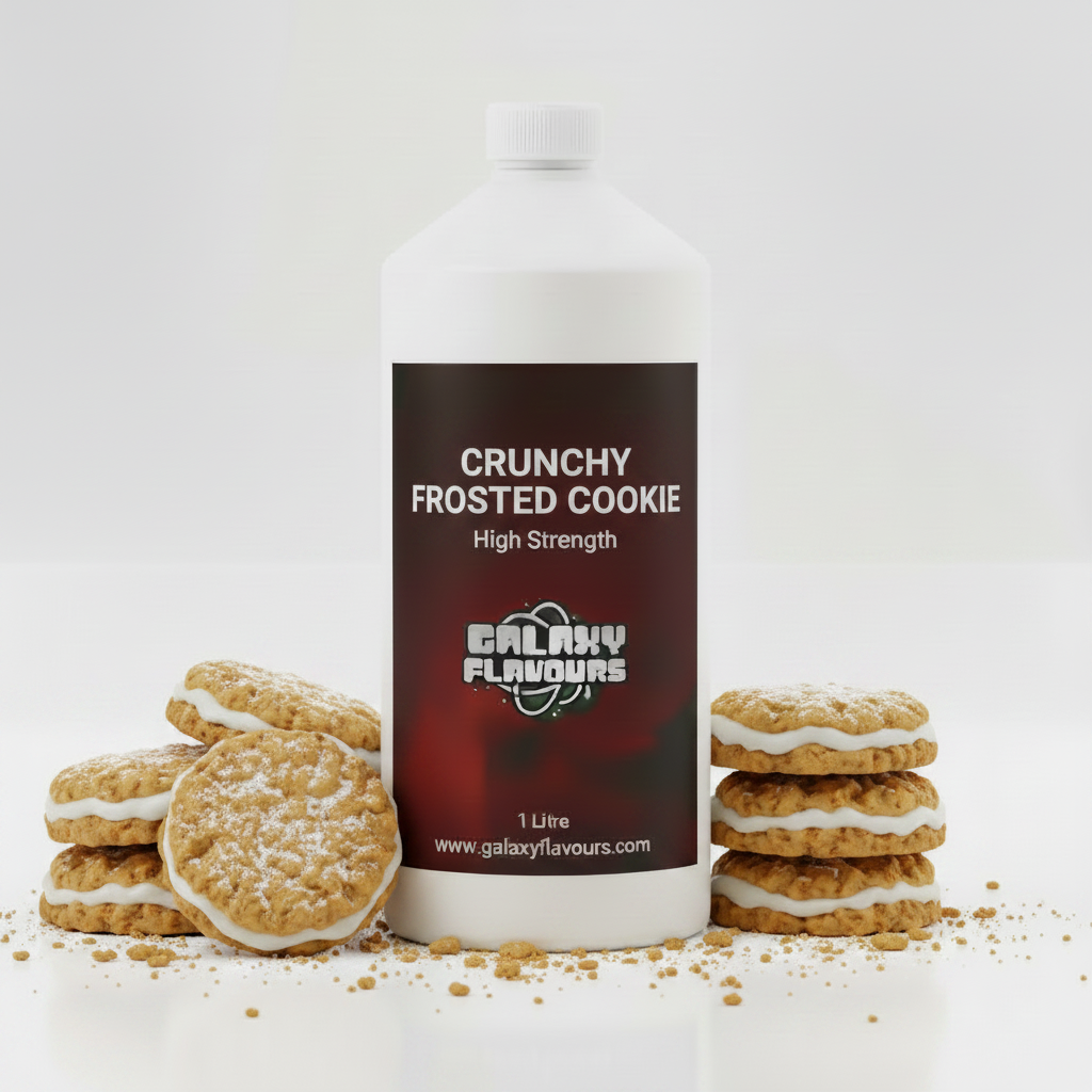 Crunchy Frosted Cookie Food Flavouring - Professional High Strength - 1 Litre