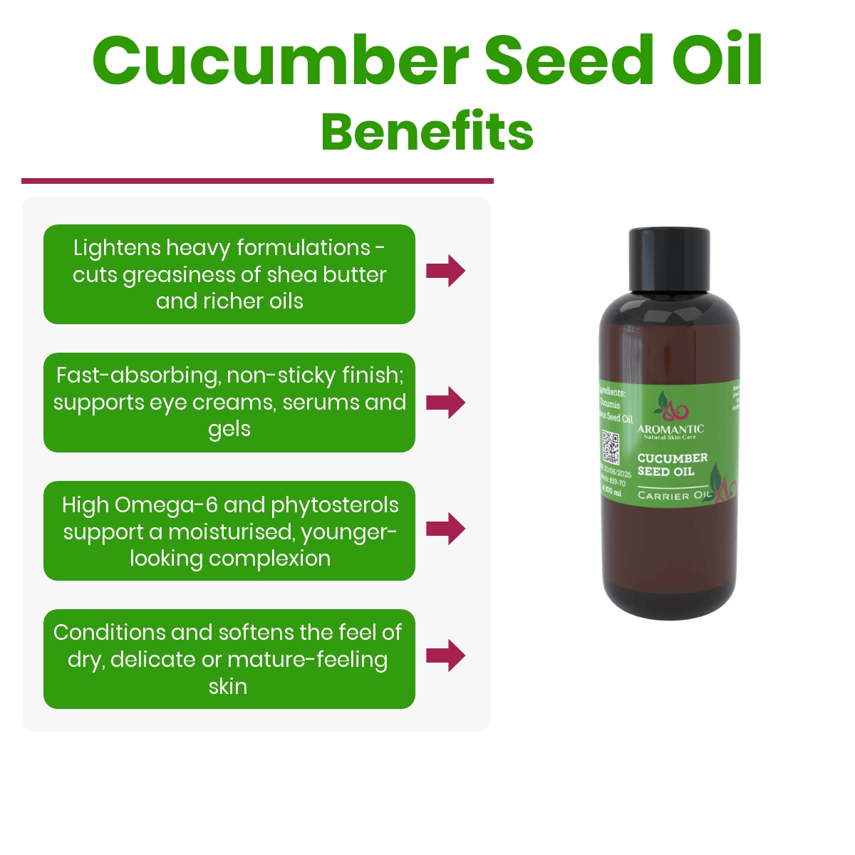 Cucumber Seed Oil