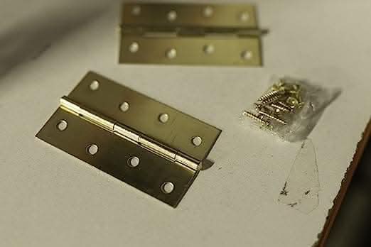 Heavy Duty Butt Hinges Brass Plated Door Cabinet Hinges