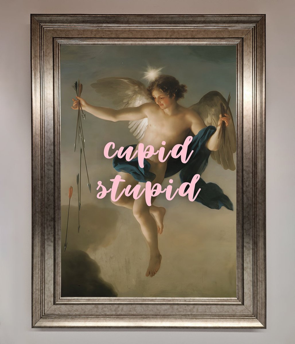 Cupid Stupid Framed Poster