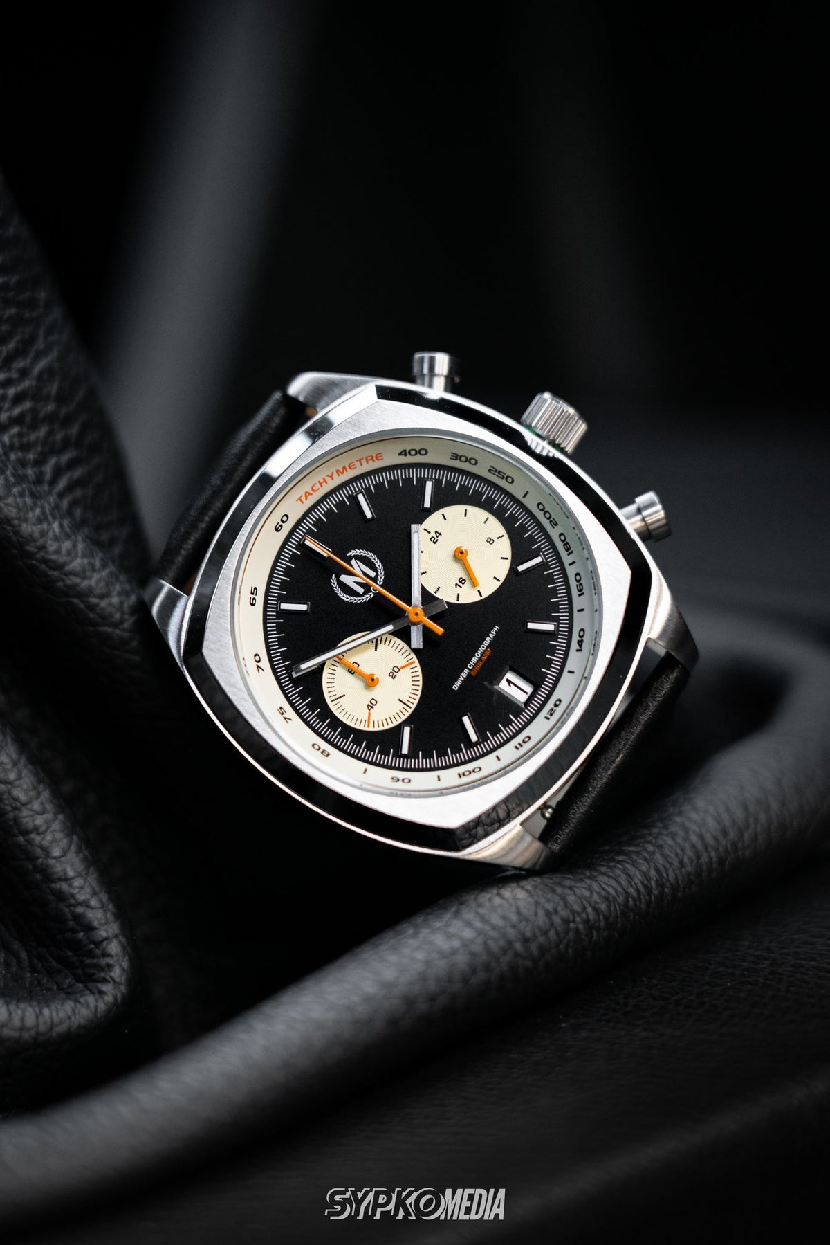 Driver Chronograph MKII Meca-Quartz, Black Reverse Panda