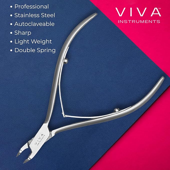 Cuticle Nipper - 5mm Double Spring