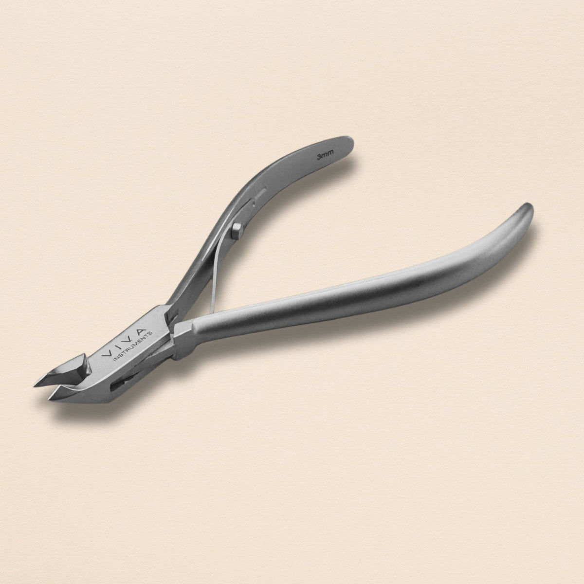 Cuticle Nipper Silver - 3mm Tip/Blades