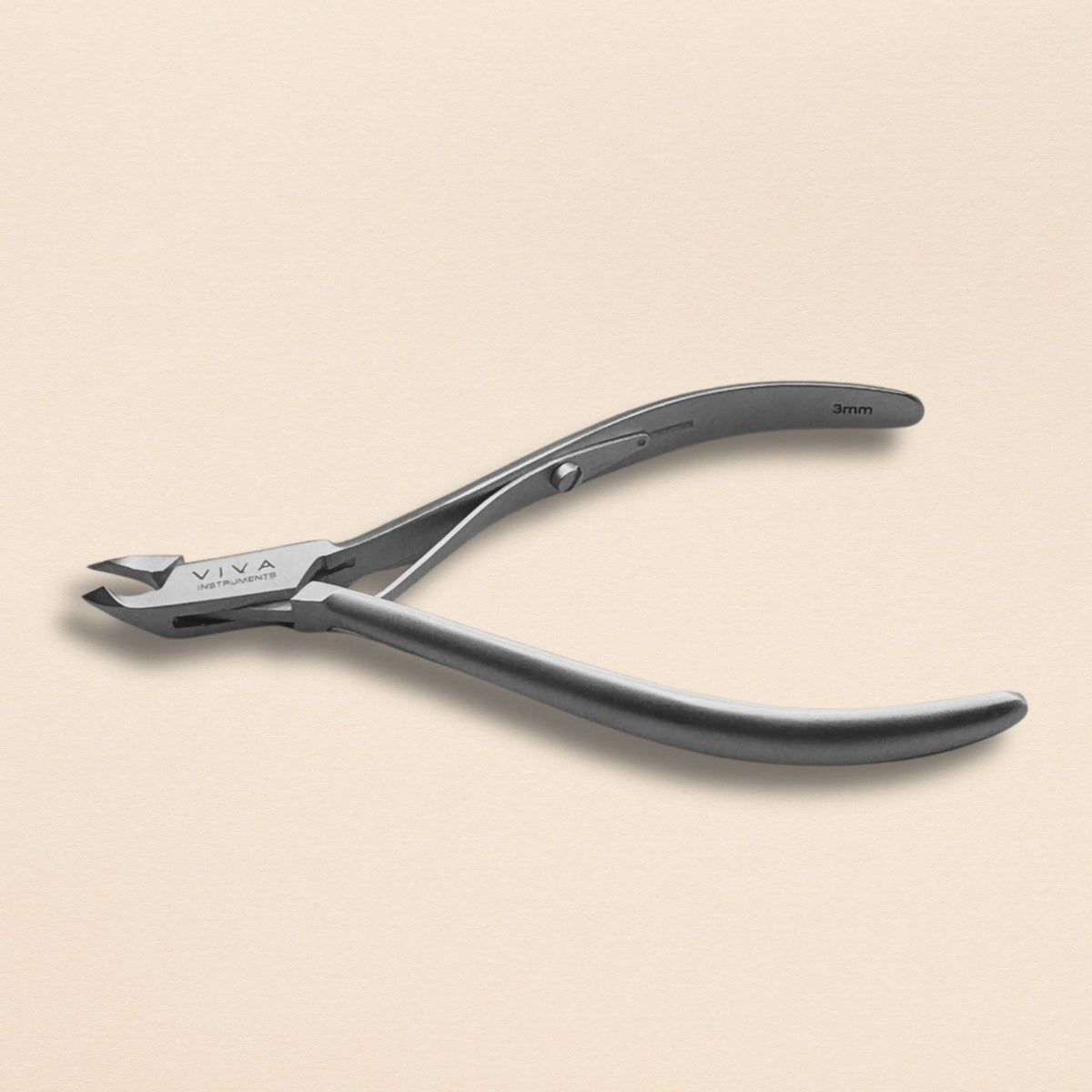 Cuticle Nipper Silver - 3mm Tip/Blades