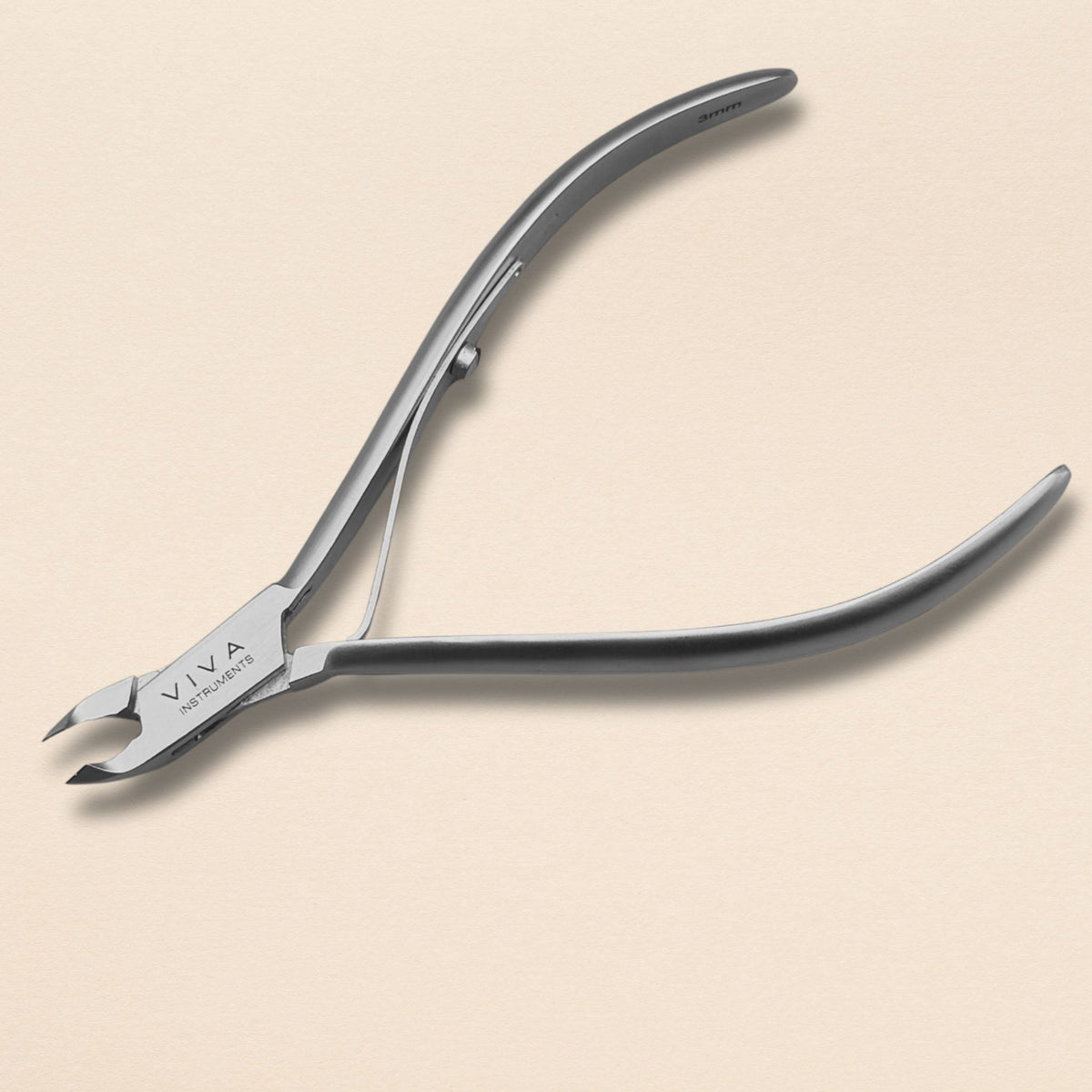 Cuticle Nipper Silver - 3mm Tip/Blades