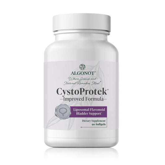 CystoProtek 1 Pack by Algonot – Patented Formula for Bladder Health