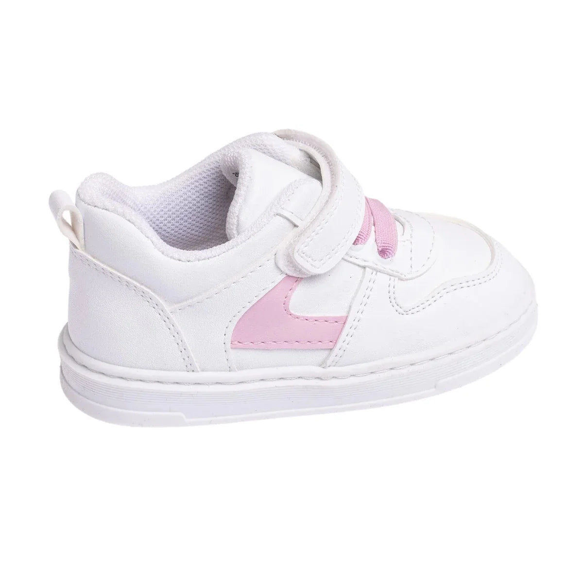 HelloBaby Touch-Fastening Faux Leather Baby Trainers