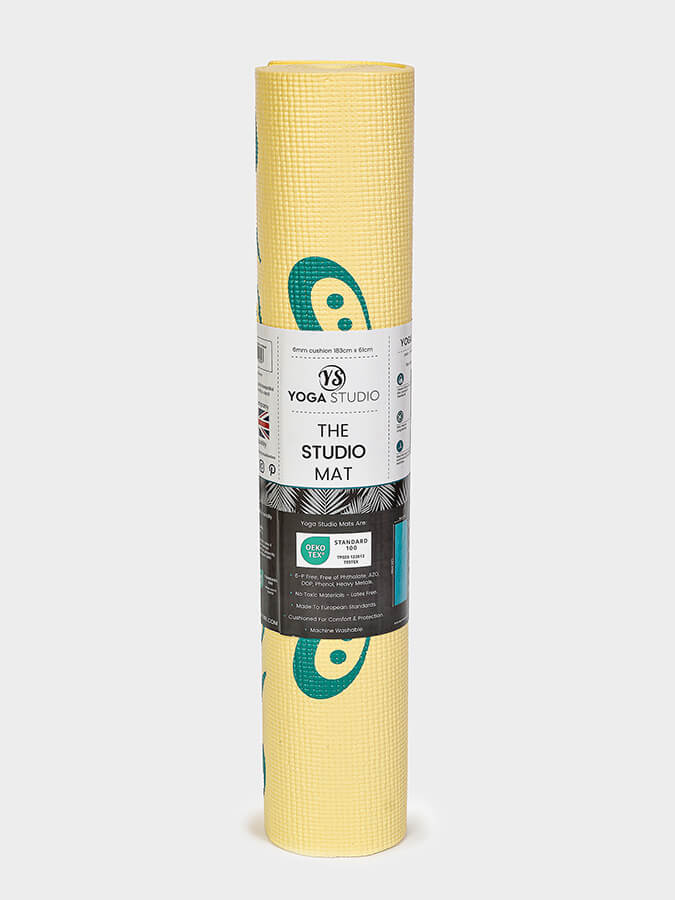 Yoga Studio Designed Reversible Sticky Yoga Mat 6mm