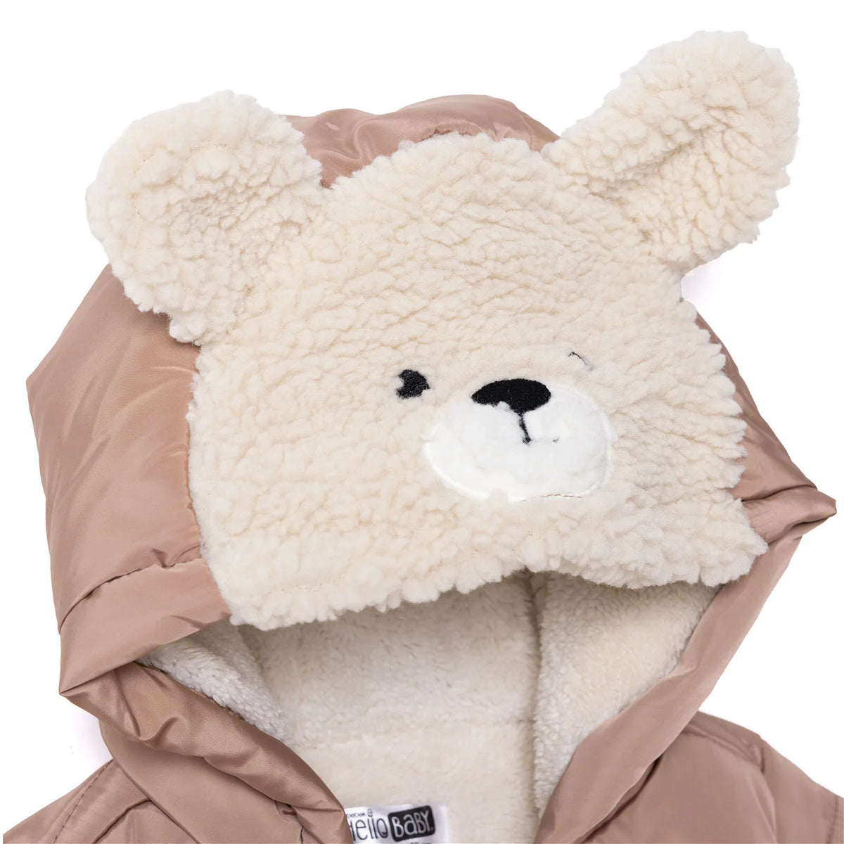 HelloBaby Crew Neck Padded Baby Coat (9-12 Months to 4-5 Years)