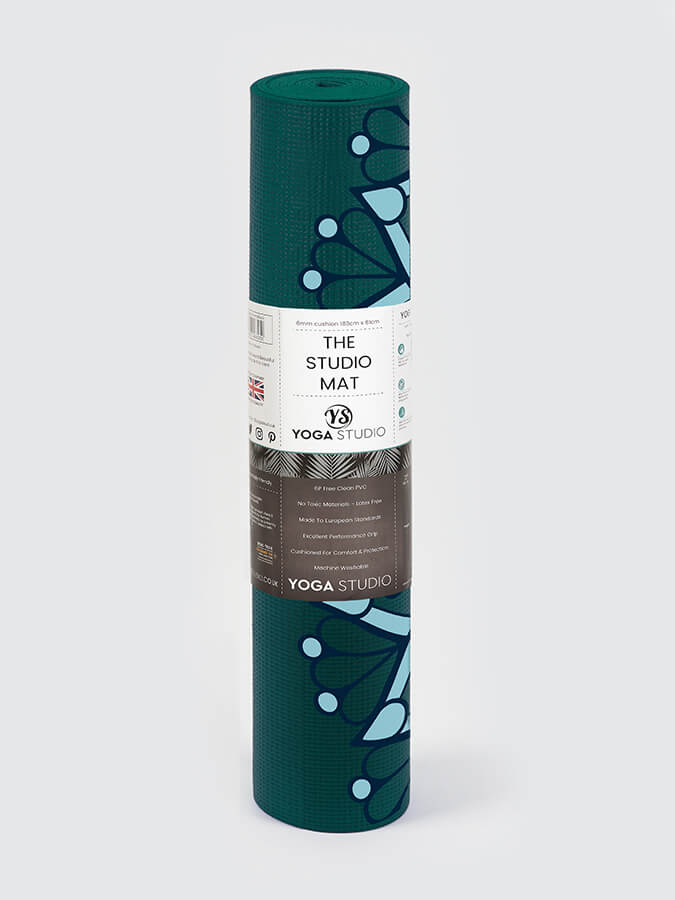 Yoga Studio Designed Reversible Sticky Yoga Mat 6mm
