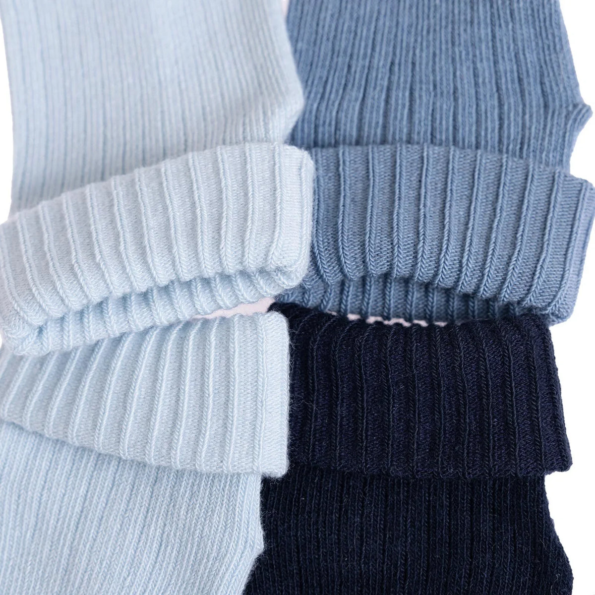 HelloBaby 3 Pack Roll-Top Baby Socks (Newborn to 12-24 Months)