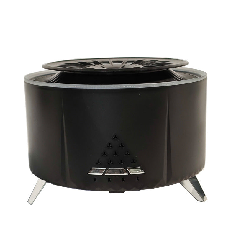 Ignistal White Noise Aroma Diffuser Desktop Humidifier with Flame Sleep & Relaxation