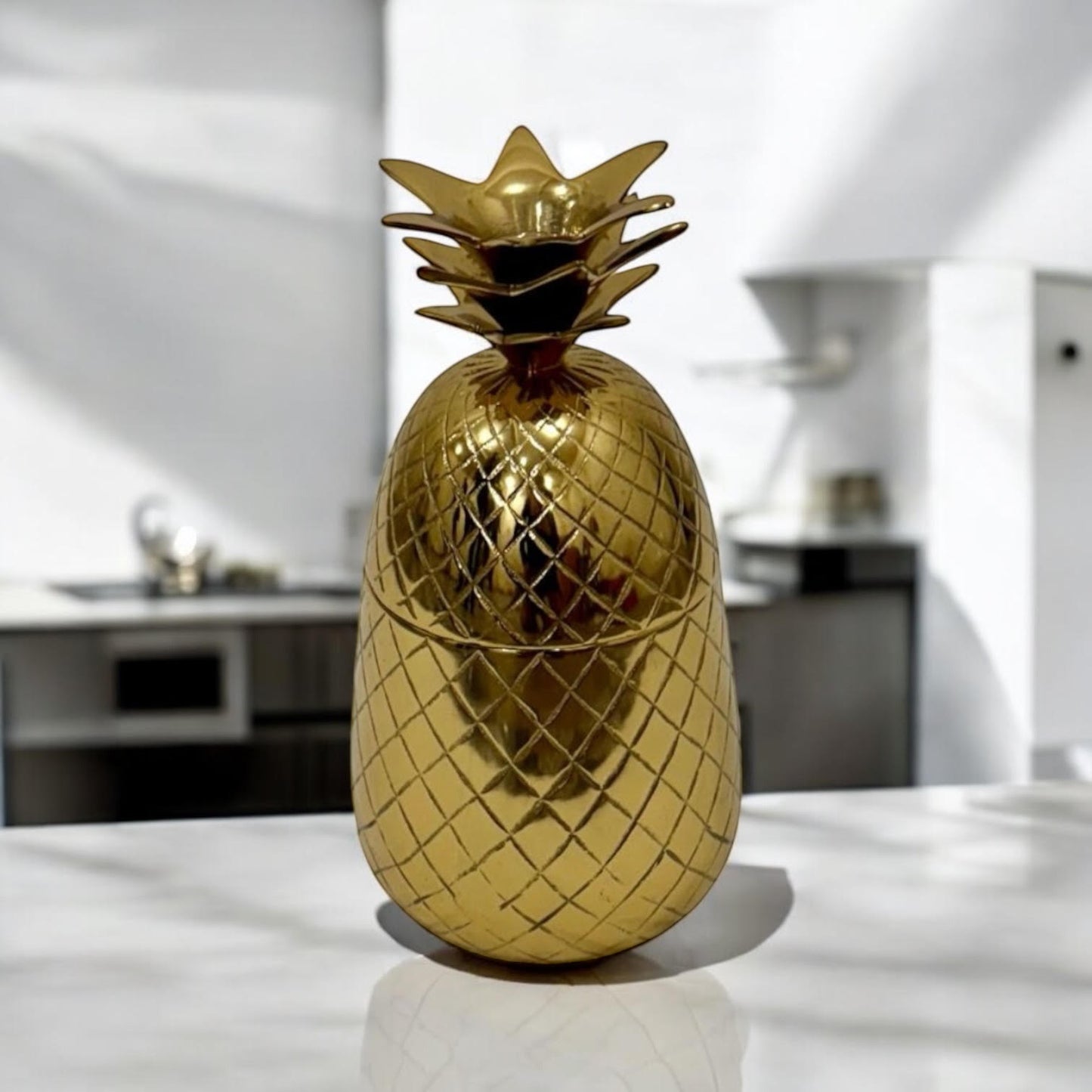 25cm GOLD PINEAPPLE ICE BUCKET
