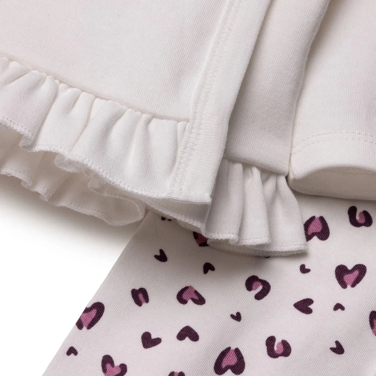 HelloBaby Heart Print Baby Hat, Vest & Bottoms Set (Newborn to 6-9 Months)