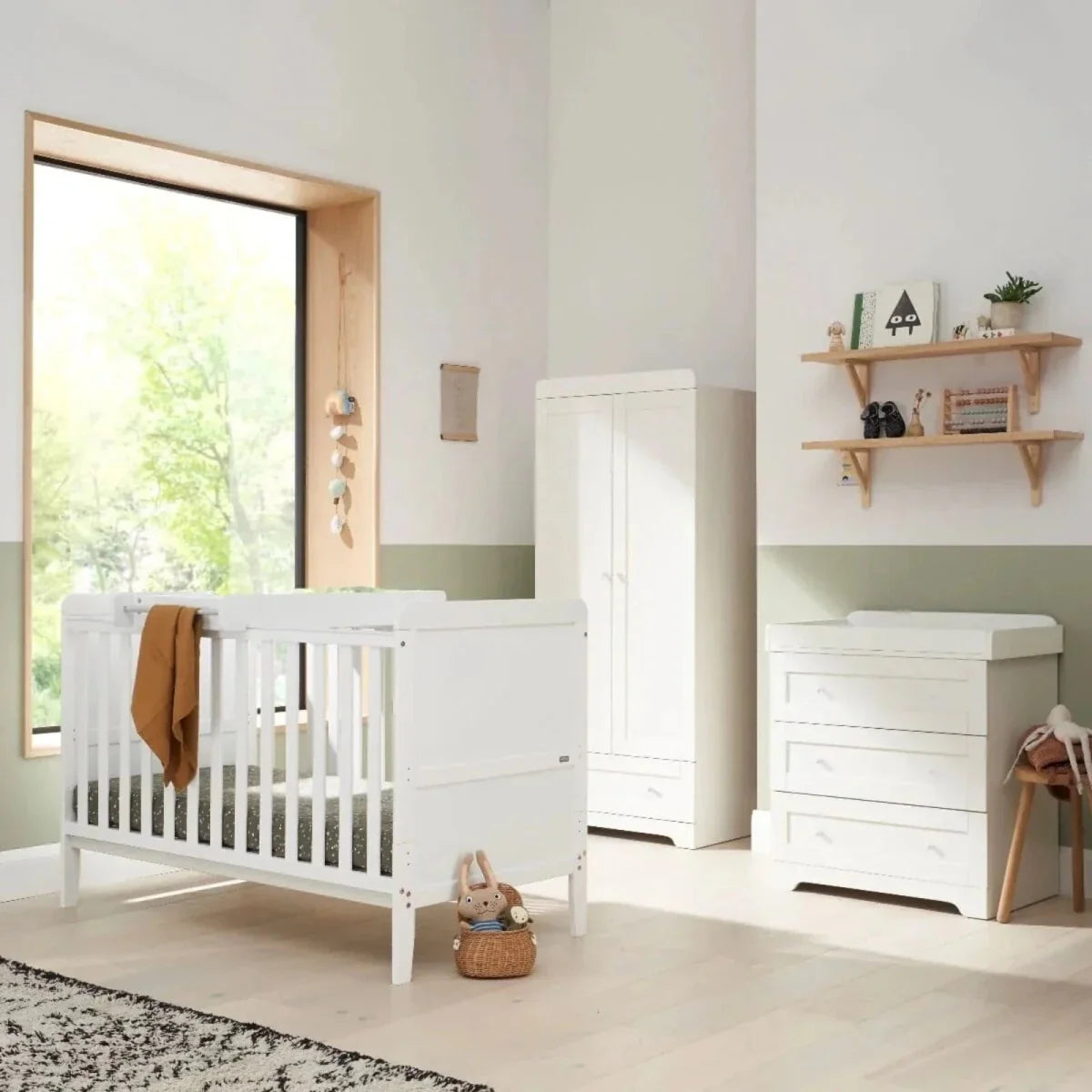 Tutti Bambini Rio 3 pcs Room Set - White