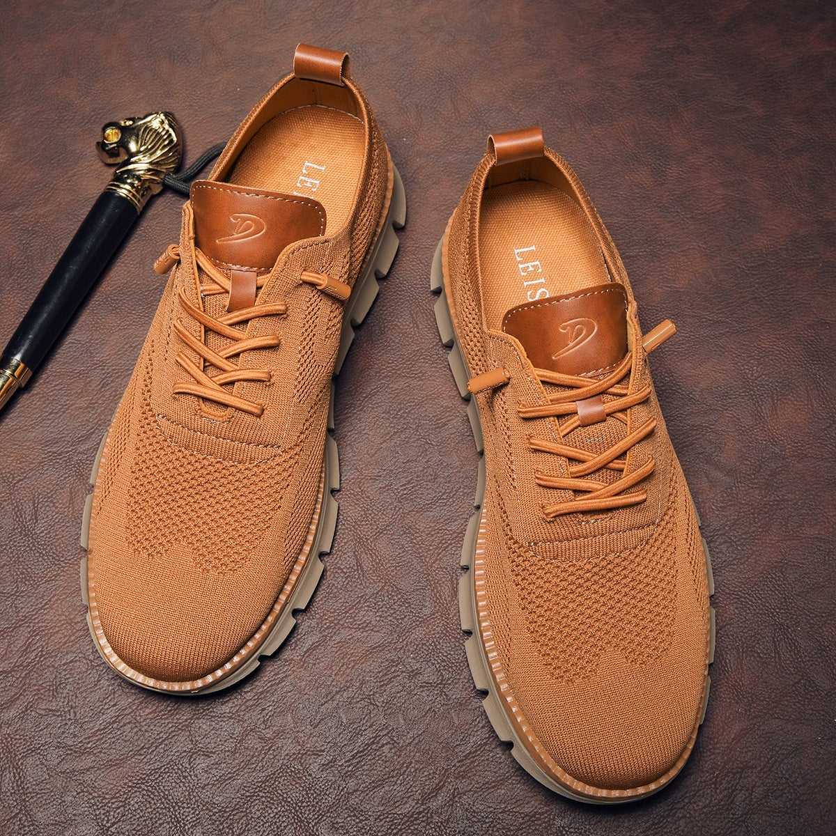 Men's Large Size Casual Shoes British Style