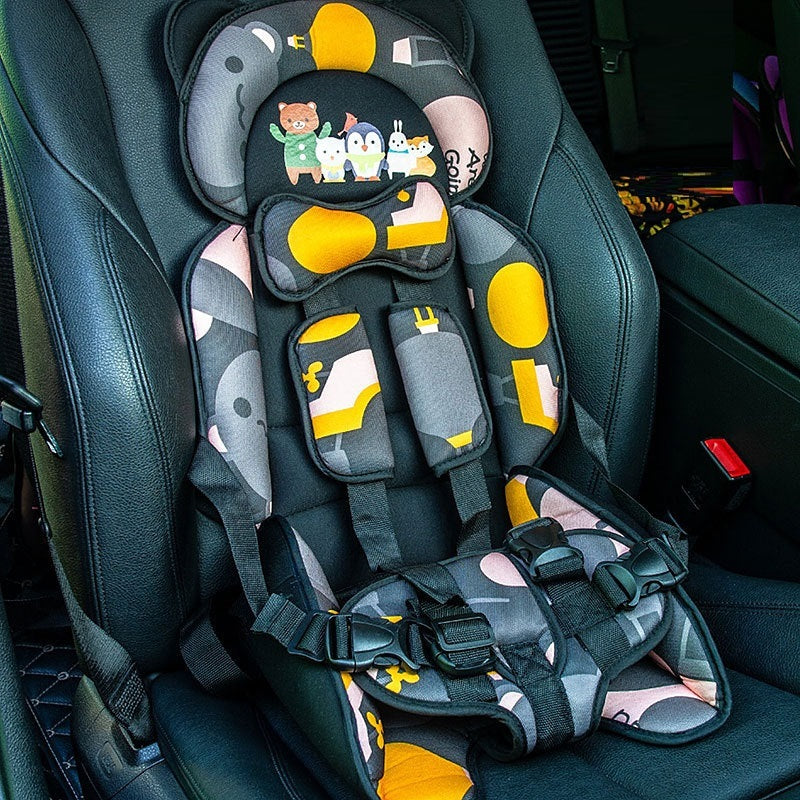 WeeBam Portable Car Seat Booster & High Chair - Washable Cover